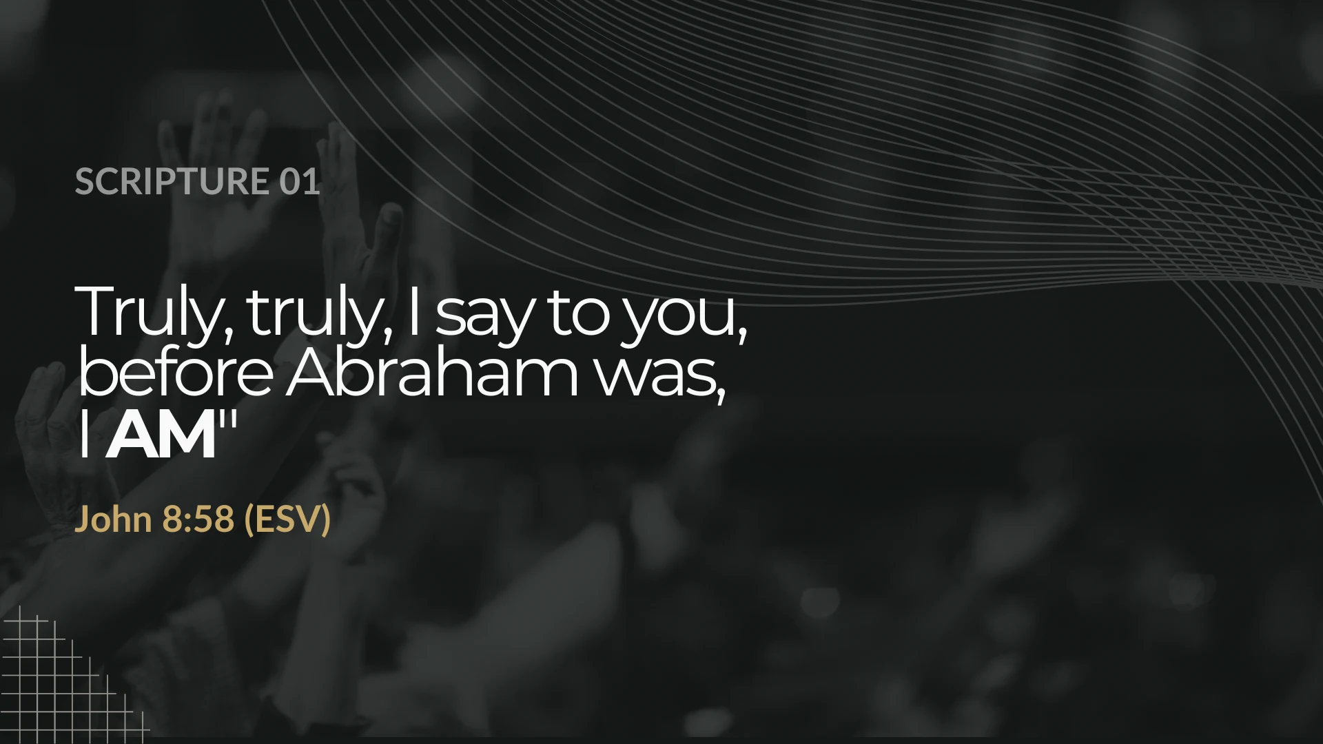 Scripture slide from Encounter With Christ