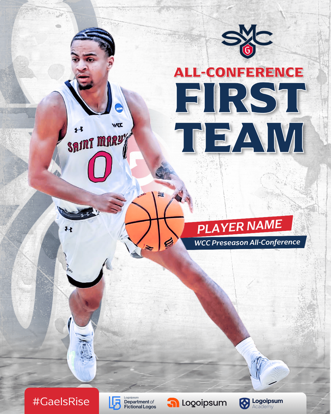 SMC Athletics visual template